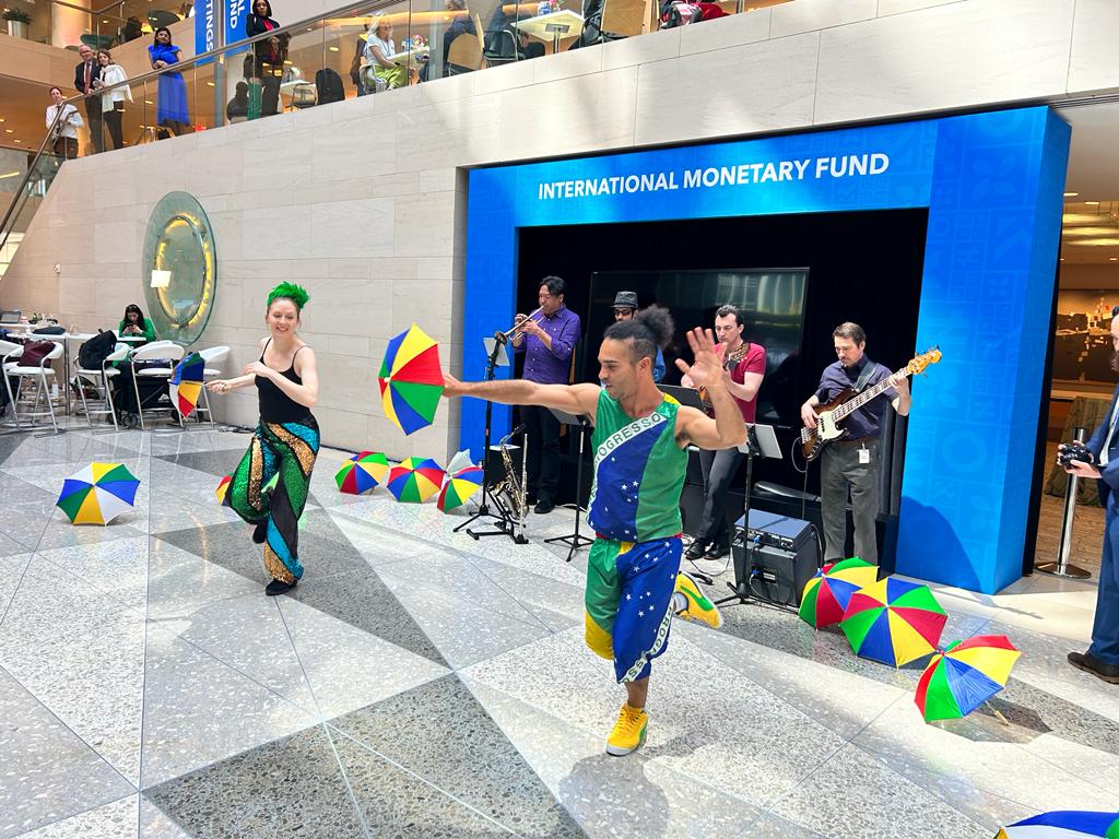 Frevo performance at the International Monetary Fund (IMF)