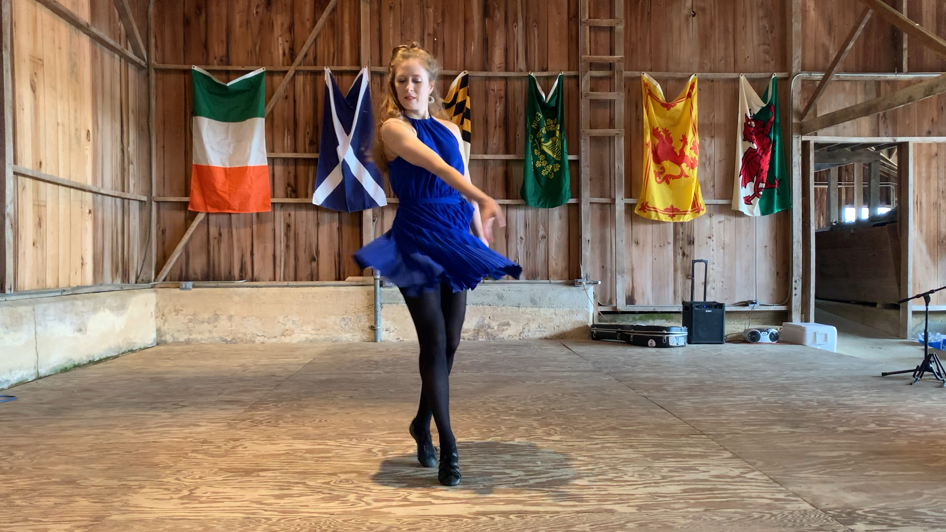 Festival style Irish dance showcase at the Southern Maryland Celtic Festival