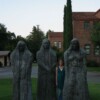 Chico State University, California, USA. August 2007. Photo by Martin van den Berg. Among the statues