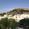 Lindos, Rhodes, Greece. July 2017. Lindos Acropolis