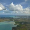 Montserrat, West Indies. March 2013. View of Montserrat from above