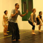 Cavalo marinho with Fabinho Soares. Photo credit: Paço do Frevo. Cavalo marinho with Fabinho Soares