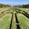 Lisbon, Portugal. July 2022. Parque Eduardo VII garden