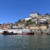 Porto, Portugal. July 2022. View from Seis Pontes boat tour