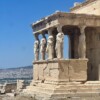 Caryatids at the Erechtheion, Acropolis, Athens Greece